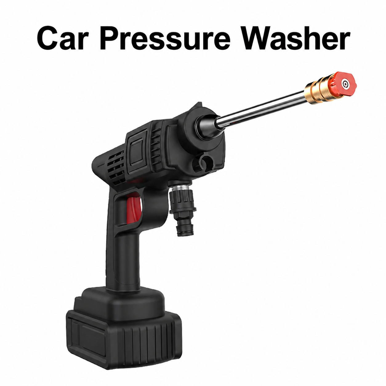 Portable High-Pressure Cleaning Gun
